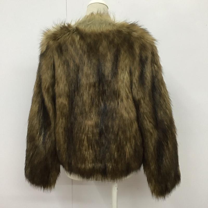 スライ SLY コート コート一般 030AAM30-0290 FAUX FUR COAT 1 無地 マルチカラー / マルチカラー /  レディース USED 古着 中古 10108479