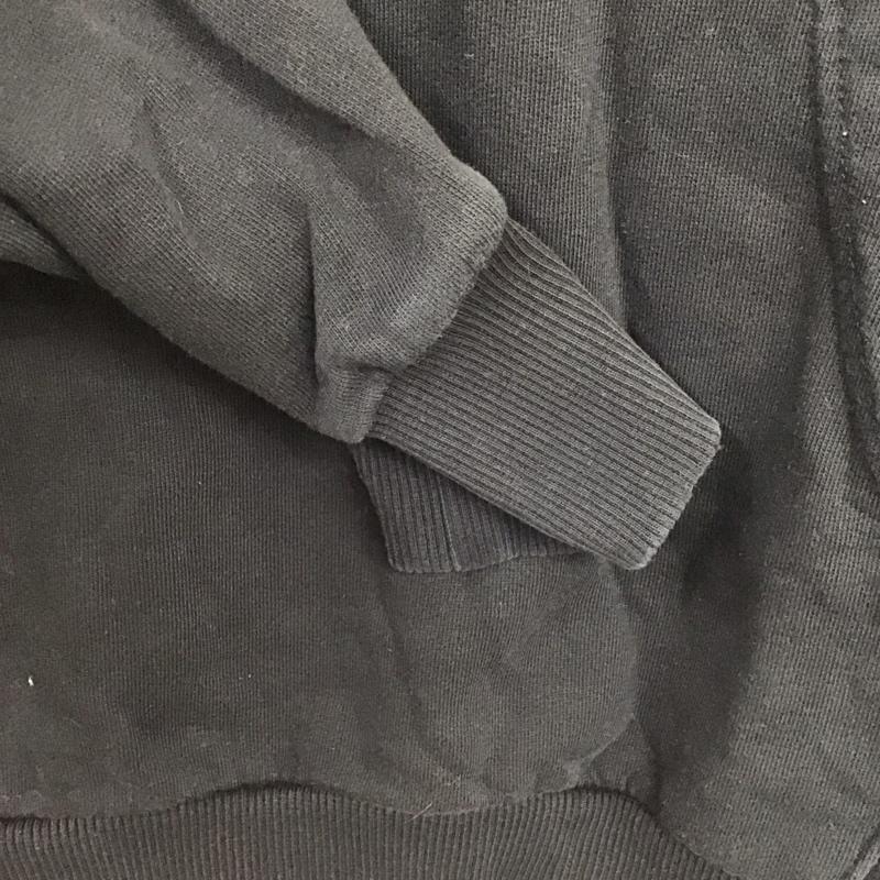 ザノースフェイス THE NORTH FACE パーカー 長袖 長袖パーカー プルオーバーパーカー スウェット S ロゴ、文字 黒 / ブラック /  メンズ USED 古着 中古 10140820