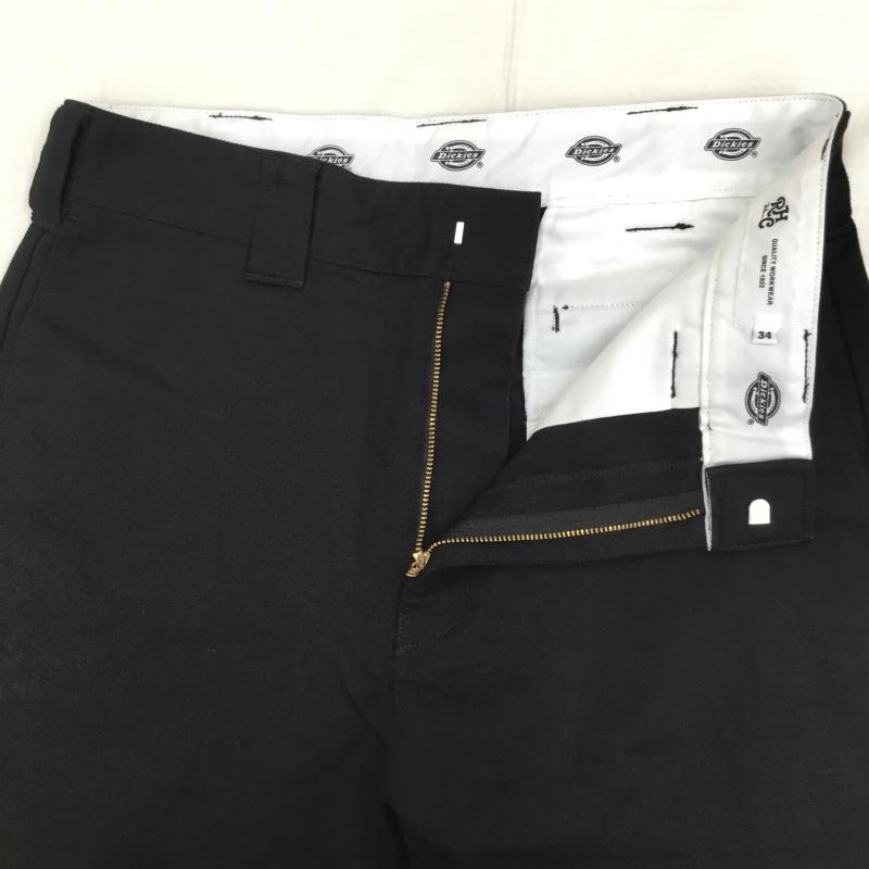 ディッキーズ Dickies パンツ ワークパンツ、ペインターパンツ 233M40RH02 RHC Ron Herman × DICKIES 34 ワンポイント 黒 / ブラック /  メンズ USED 古着 中古 10142022