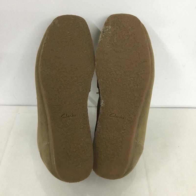 クラークス Clarks カジュアルシューズ カジュアルシューズ 261594387065 Shacre Boot UK8.5 US：9.5 ワンポイント ベージュ / ベージュ /  メンズ USED 古着 中古 10138329