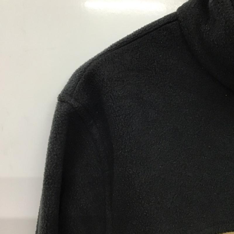 コロンビア Columbia ジャケット、上着 ジャンパー、ブルゾン ジップアップフリースジャケット アウター 長袖ジャケット L ロゴ、文字 黒 / ブラック / X 茶 / ブラウン /  メンズ USED 古着 中古 10141511