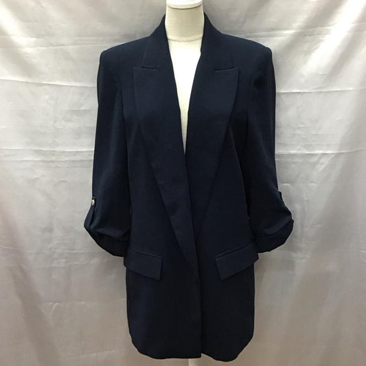 ザラ ZARA ジャケット、上着 ジャケット、ブレザー XS 無地 紺 / ネイビー /  レディース USED 古着 中古 10117978