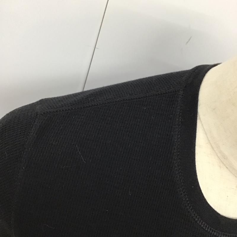 ポロラルフローレン POLO RALPH LAUREN カットソー 長袖 長袖 S ロゴ、文字 黒 / ブラック /  メンズ USED 古着 中古 10114639