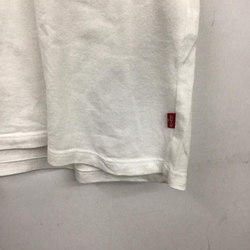リーバイス Levi s Tシャツ 半袖 M プリント 白 / ホワイト /  メンズ USED 古着 中古 10134914