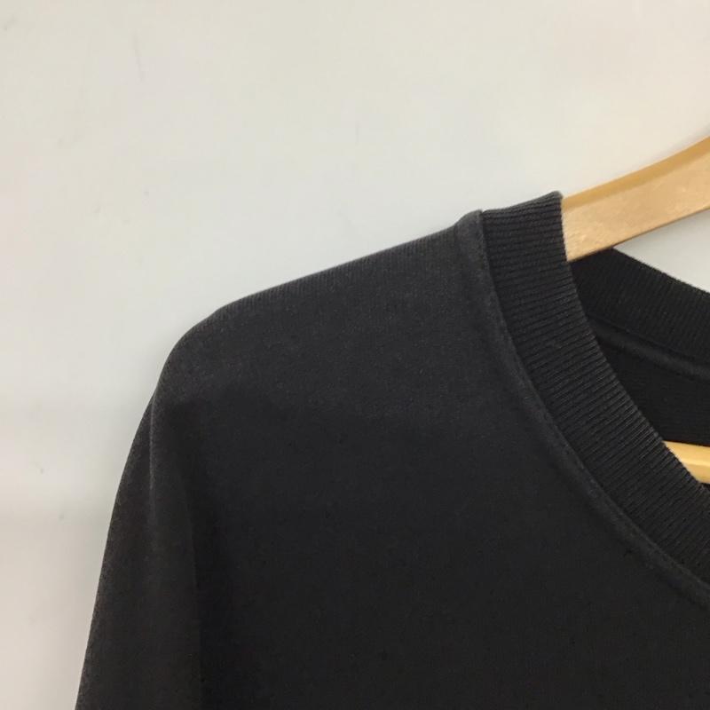 バレンシアガ BALENCIAGA トレーナー 長袖 長袖トレーナー スウェット クルーネック プルオーバー S ロゴ、文字 黒 / ブラック /  メンズ USED 古着 中古 10137255