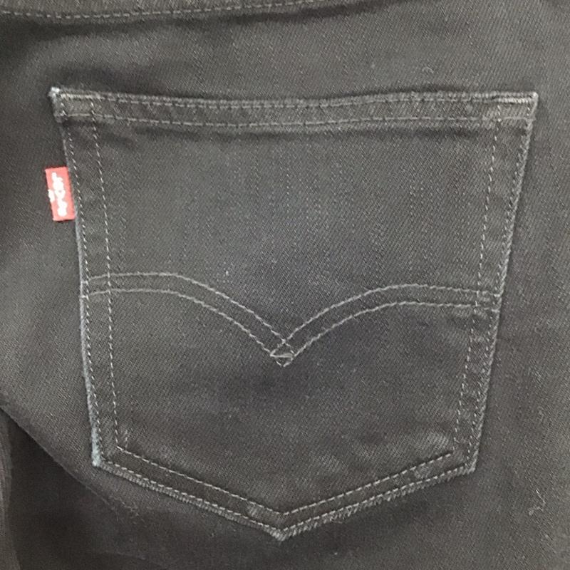 リーバイストラウスアンドコー Levi Strauss & co. パンツ デニム、ジーンズ デニムパンツ スリムパンツ ストレッチパンツ ジーンズ 32インチ 無地 黒 / ブラック /  メンズ USED 古着 中古 10123552