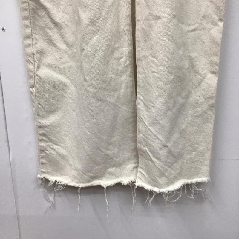 ザラ ZARA ワンピース ロングスカート XS 無地 アイボリー / アイボリー /  レディース USED 古着 中古 10129437