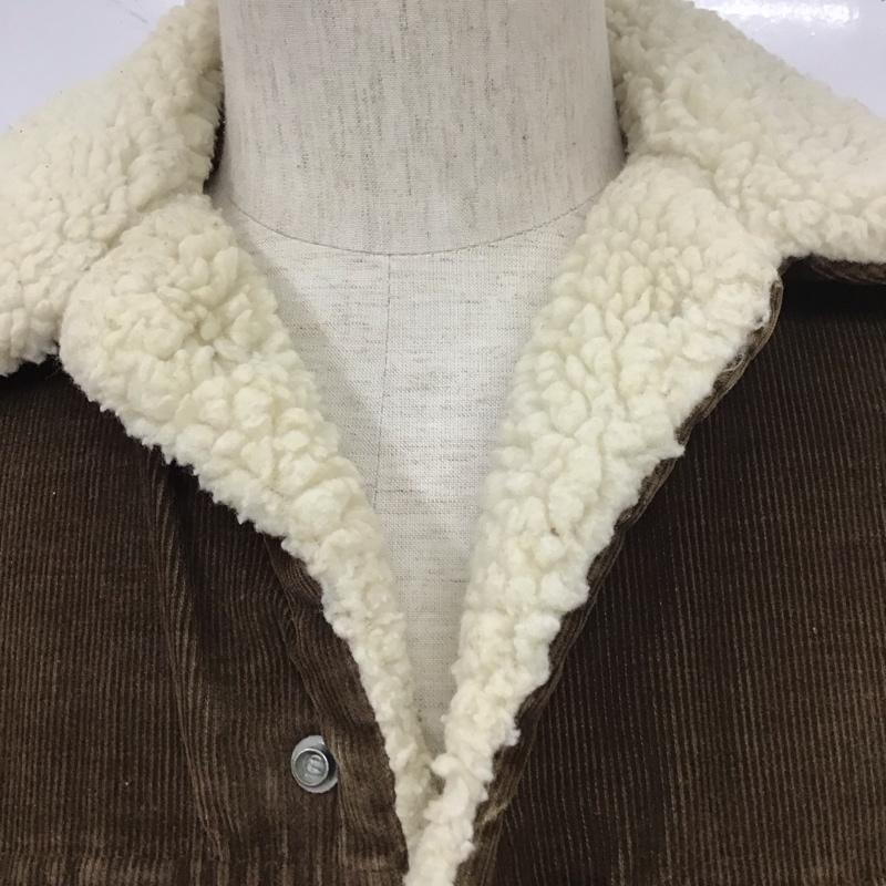 リーバイス Levi s ジャケット、上着 ジャケット、ブレザー コーデュロイ 裏ボア 38 無地 茶 / ブラウン /  メンズ USED 古着 中古 10110954