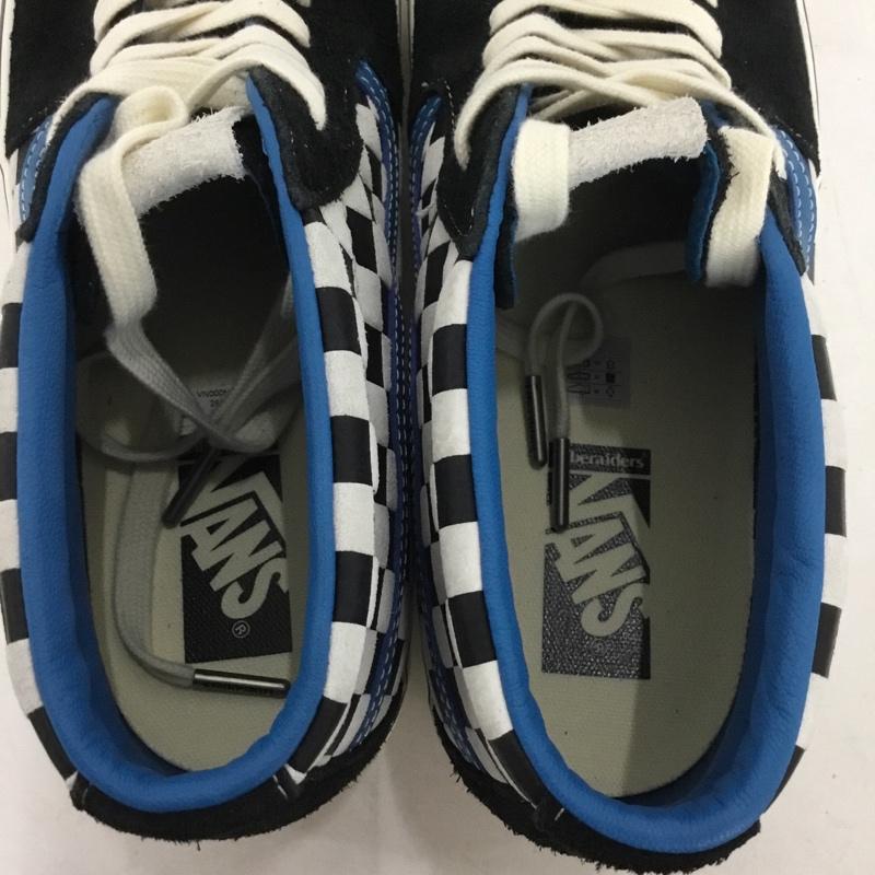 バンズ VANS スニーカー スニーカー 721278 PREMIUM SK8-MID REISSUE 83 29.5cm 箱有 LIBERAIDERS 29.5cm チェック 黒 / ブラック / X 青 / ブルー / X 灰 / グレー /  メンズ USED 古着 中古 10133915