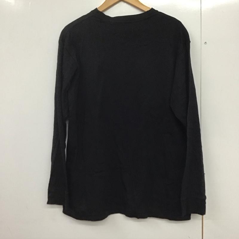 シテラ CITERA Tシャツ 長袖 XL 無地 黒 / ブラック /  メンズ USED 古着 中古 10143358
