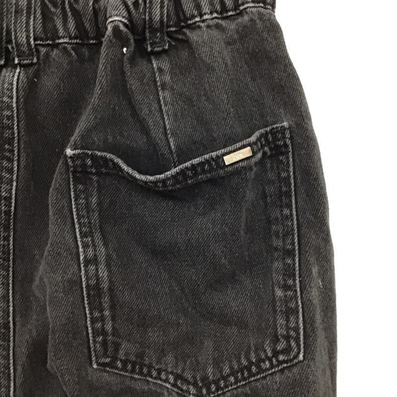 ザラ ZARA パンツ デニム、ジーンズ デニムパンツ スリムパンツ カジュアルパンツ 34 無地 黒 / ブラック /  レディース USED 古着 中古 10149556