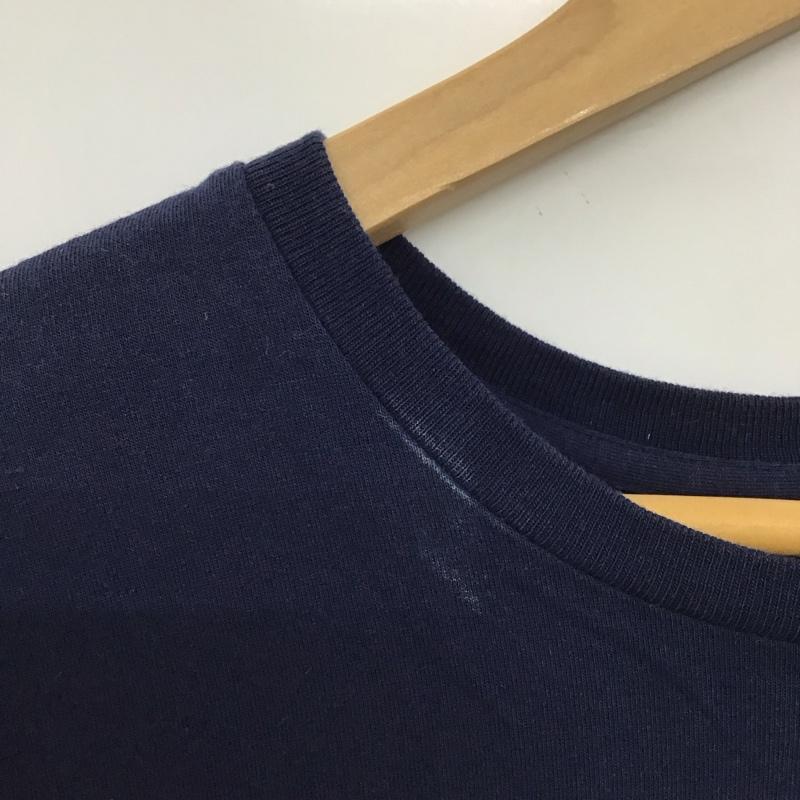 ポロラルフローレン POLO RALPH LAUREN Tシャツ 半袖 L ロゴ、文字 X プリント 紺 / ネイビー /  レディース USED 古着 中古 10150804