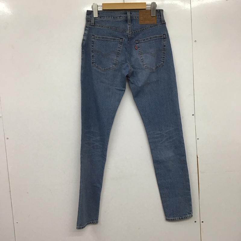 リーバイス Levi s パンツ デニム、ジーンズ 28833-0978 512 W28 L32 ストレッチ 28インチ 無地 青 / ブルー /  メンズ USED 古着 中古 10146362