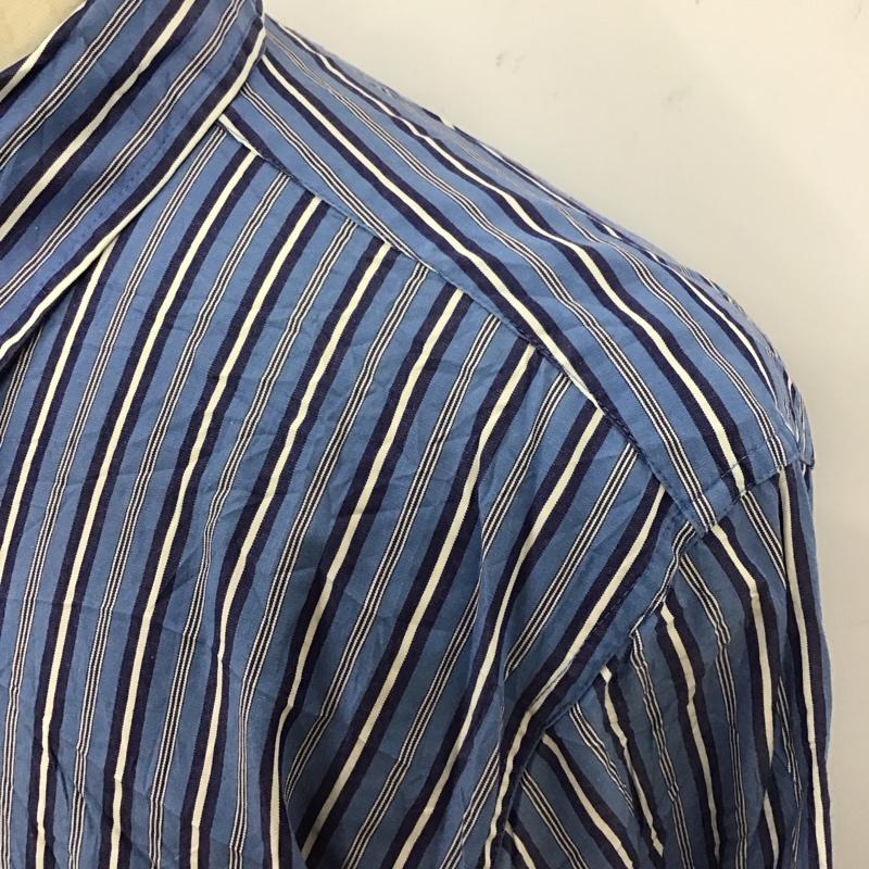 ラルフローレン RALPHLAUREN シャツ、ブラウス 長袖 長袖シャツ カラーシャツ ポケットシャツ 長袖カットソー ストライプシャツ L ストライプ マルチカラー / マルチカラー /  メンズ USED 古着 中古 10118276
