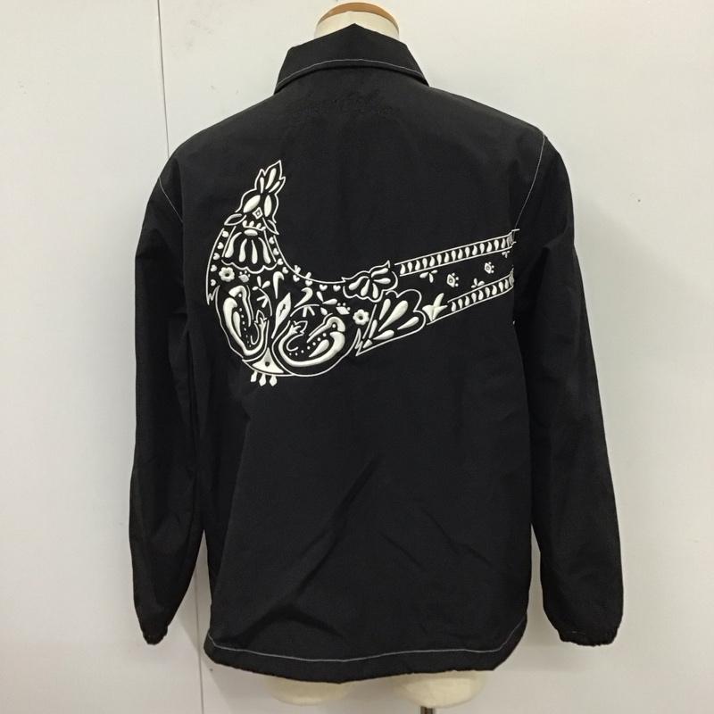 ナイキ NIKE ジャケット、上着 ジャケット、ブレザー FQ7987-010 AS M NK LND COACHES JKT DDM コーチジャケット L 刺繍 黒 / ブラック /  メンズ USED 古着 中古 10119680