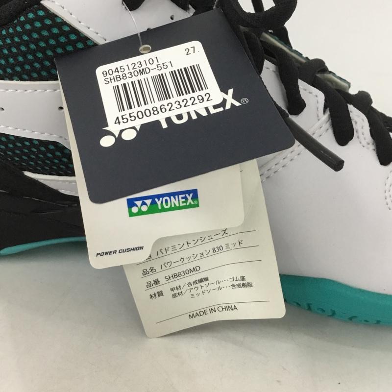 ヨネックス YONEX スニーカー スニーカー SHB830MD バドミントンシューズ パワークッション830ミッド 27cm 27.0cm ロゴ、文字 マルチカラー / マルチカラー /  メンズ USED 古着 中古 10142465