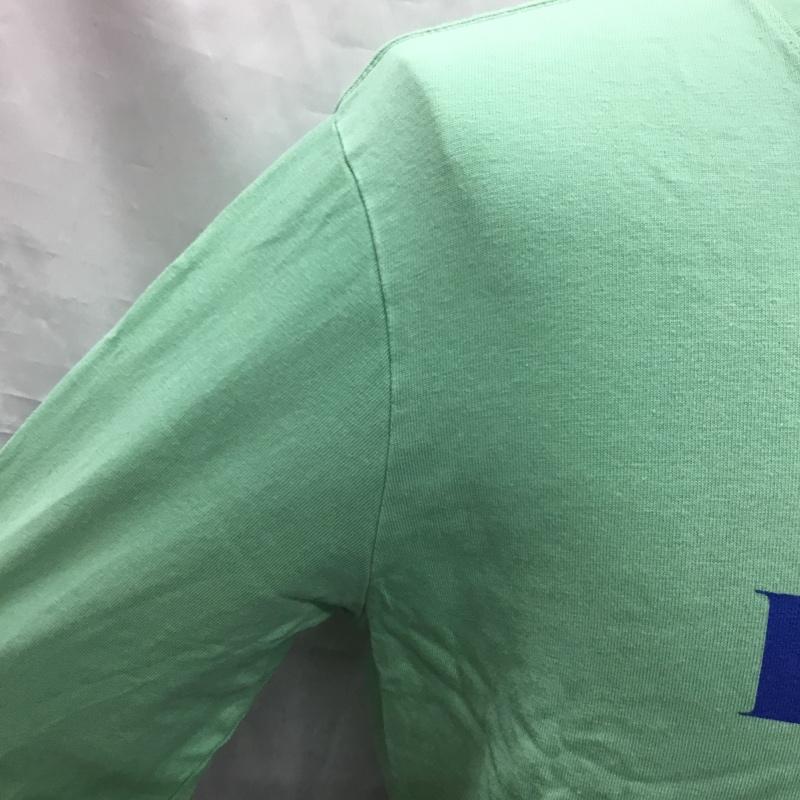 リーバイス Levi s Tシャツ 長袖 16139-0050 ロンT S ロゴ、文字 薄緑 / ライトグリーン /  メンズ USED 古着 中古 10119169