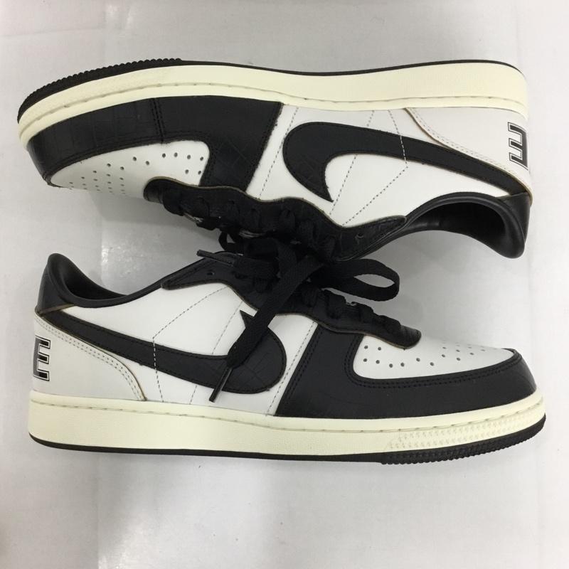ナイキ NIKE スニーカー スニーカー FQ8127-030 TERMINATOR LOW PRM 28.5cm 28.5cm ロゴ、文字 白 / ホワイト / X 黒 / ブラック /  メンズ USED 古着 中古 10129094