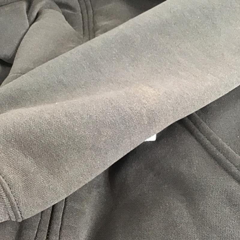 カーハート Carhartt パーカー 長袖 ジップアップ M ロゴ、文字 黒 / ブラック /  メンズ USED 古着 中古 10141803