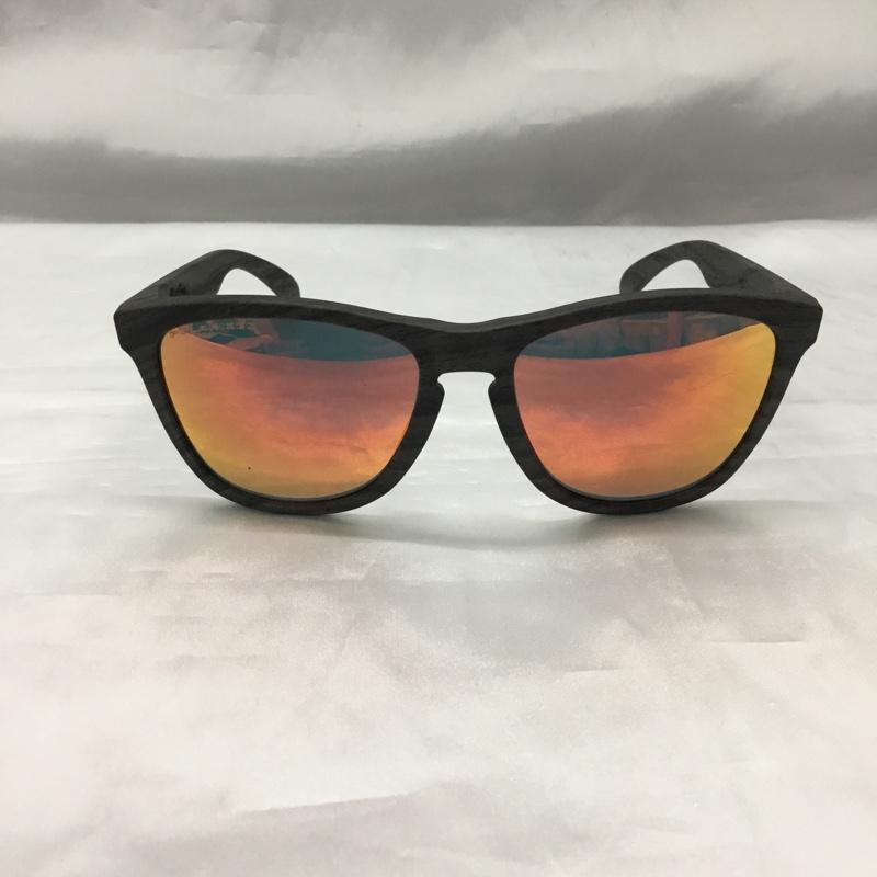 オークリー OAKLEY めがね・サングラス サングラス Frogskins ミラーレンズ ロゴ、文字 ダークグレー / ダークグレー /  メンズ USED 古着 中古 10122353