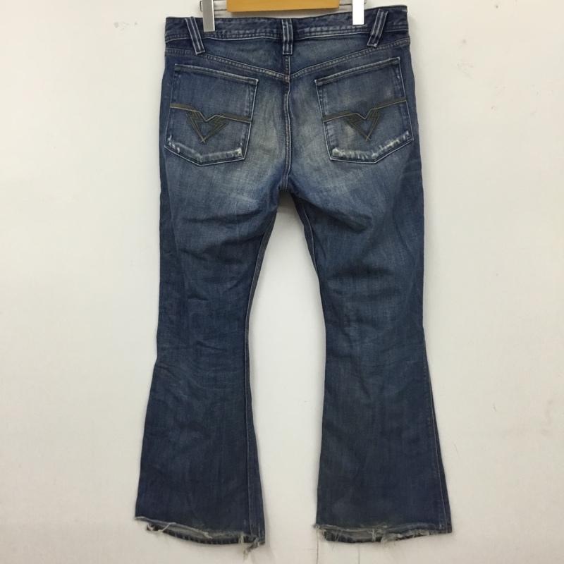 ディーゼル DIESEL パンツ デニム、ジーンズ デニムパンツ スリムパンツ ストレートパンツ ジーンズ 33インチ 無地 インディゴ / インディゴ /  メンズ USED 古着 中古 10118703