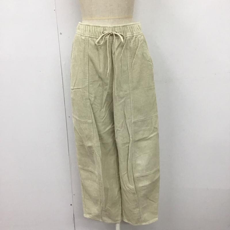 フリークスストア FREAK S STORE パンツ ワークパンツ、ペインターパンツ ワイドパンツ カジュアルパンツ ワークパンツ コーデュロイパンツ FREE 無地 白 / ホワイト /  レディース USED 古着 中古 10117299