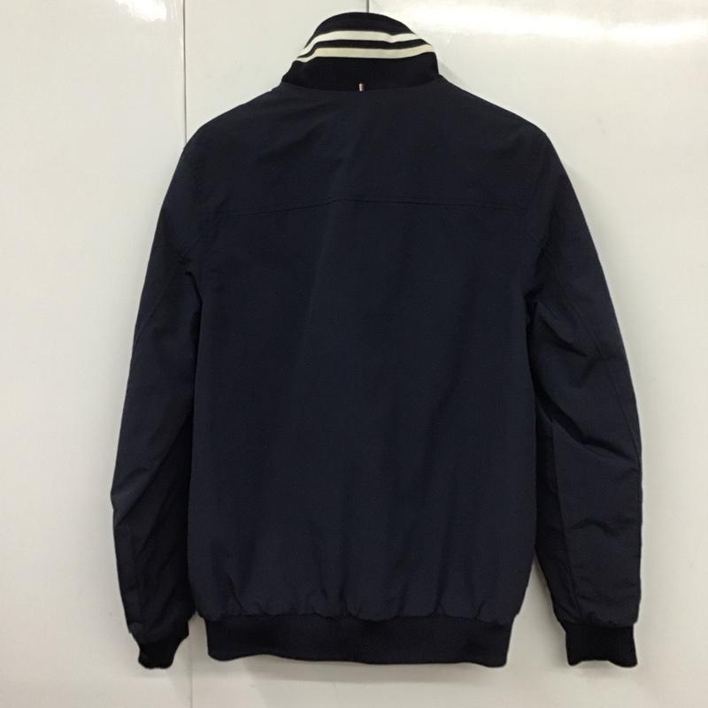 トミーヒルフィガー TOMMY HILFIGER ジャケット、上着 ジャンパー、ブルゾン ジップアップジャケット スタンドネック アウター リバーシブル S ロゴ、文字 白 / ホワイト / X 赤 / レッド / X 紺 / ネイビー /  メンズ USED 古着 中古 10131638