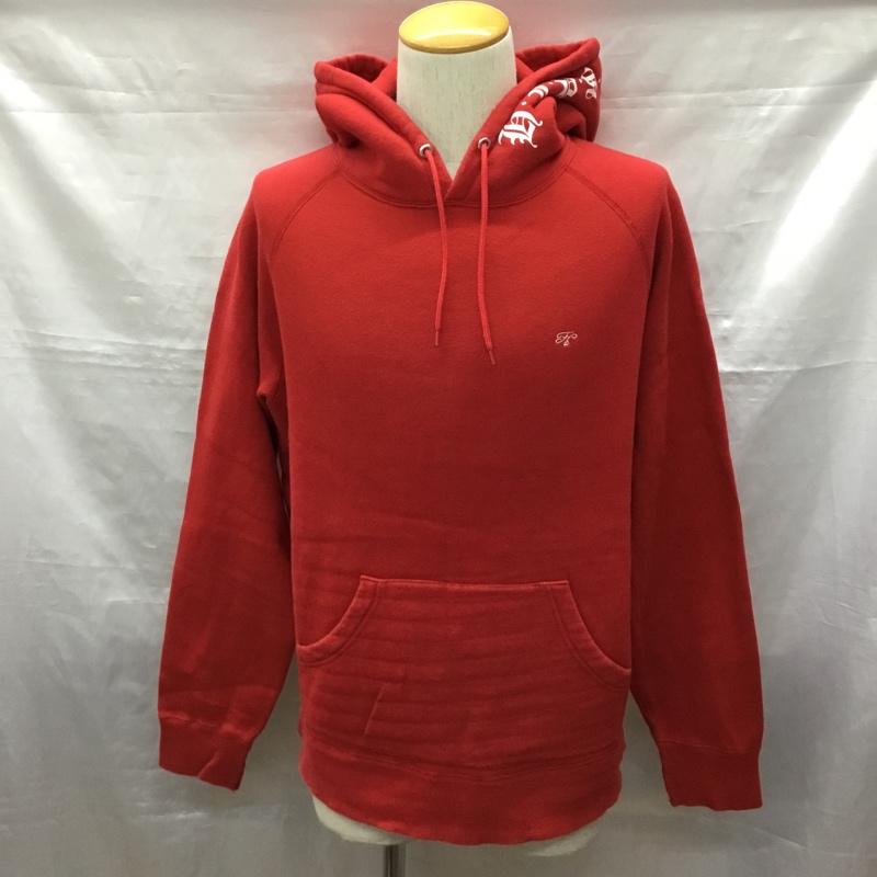 フィンダーズ キーパーズ Finders Keepers パーカー 長袖 40331603 FK-HOODIE 裏起毛 プルオーバー L ロゴ、文字 赤 / レッド /  メンズ USED 古着 中古 10119173