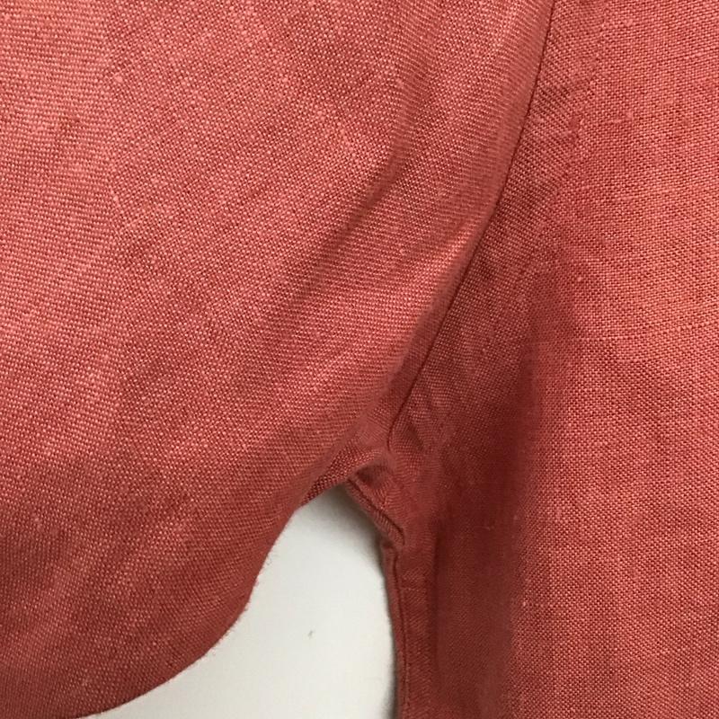 ブルックスブラザーズ BROOKS BROTHERS シャツ、ブラウス 半袖 ボタンダウンシャツ M 無地 桃 / ピンク /  メンズ USED 古着 中古 10131432