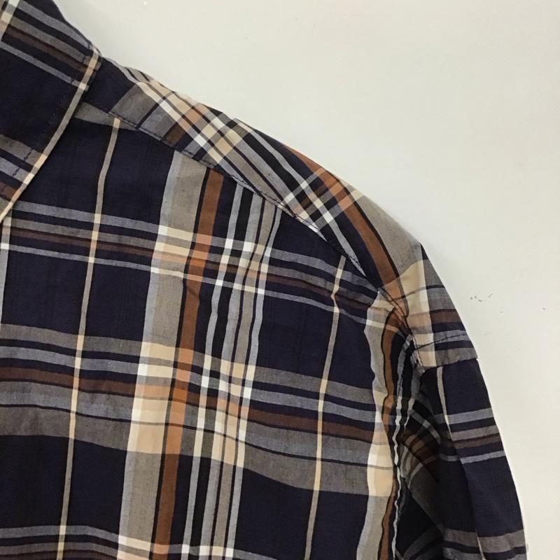 フリークスストア FREAK S STORE シャツ、ブラウス 半袖 半袖シャツ チェックシャツ カラーシャツ L チェック マルチカラー / マルチカラー /  メンズ USED 古着 中古 10137446