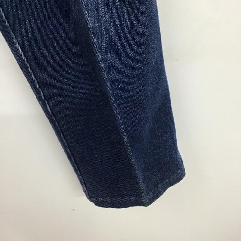 ラングラー Wrangler パンツ デニム、ジーンズ ハイウエスト ストレッチ ロゴ、文字 青 / ブルー /  メンズ USED 古着 中古 10112665