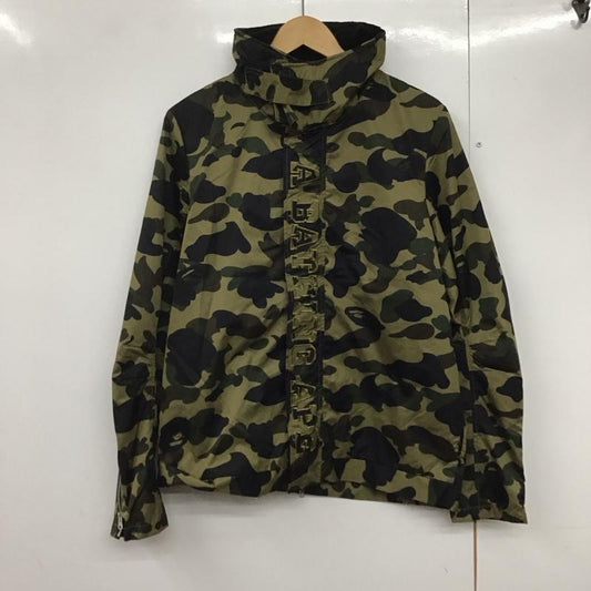 アベイシングエイプ A BATHING APE ジャケット、上着 ジャケット、ブレザー ジップアップジャケット ナイロンジャケット アウター L カモフラージュ柄・迷彩 マルチカラー / マルチカラー /  メンズ USED 古着 中古 10141806