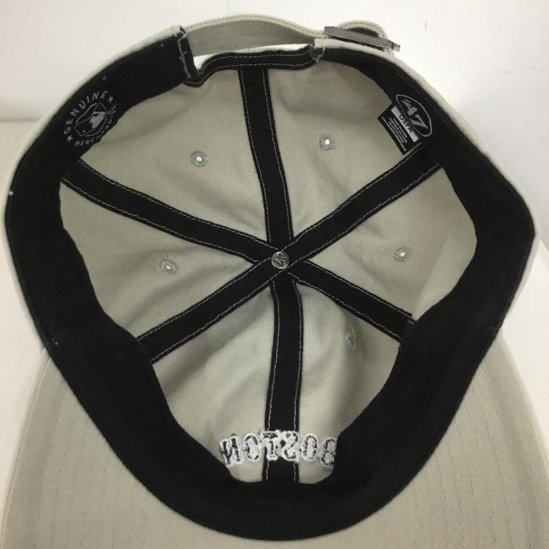 フォーティーセブンブランド 47 Brand 帽子 キャップ BOSTON コットン ロゴ、文字 灰 / グレー /  メンズ USED 古着 中古 10140491