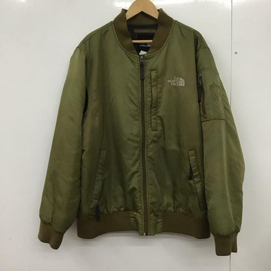ザノースフェイス THE NORTH FACE ジャケット、上着 ジャケット、ブレザー ny01470 QTHREEJACKET ジップアップジャケット アウター L ロゴ、文字 カーキ / カーキ /  メンズ USED 古着 中古 10132106