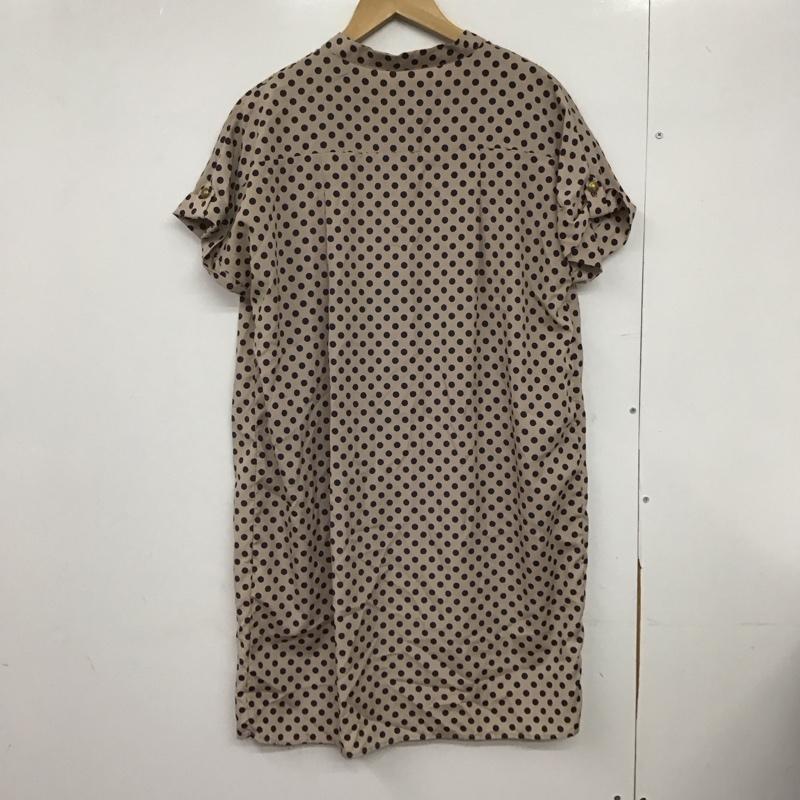 スピック＆スパン Spick & Span ワンピース ミニスカート ドット ベージュ / ベージュ /  レディース USED 古着 中古 10146280