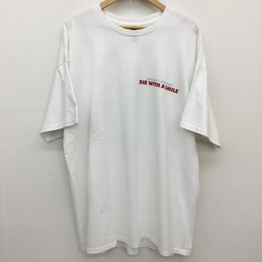 ユーズドクロージング used clothes Tシャツ 半袖 GILDAN RN93846 CA25181 Tシャツ 白 XXL ロゴ、文字 白 / ホワイト /  メンズ USED 古着 中古 10130952