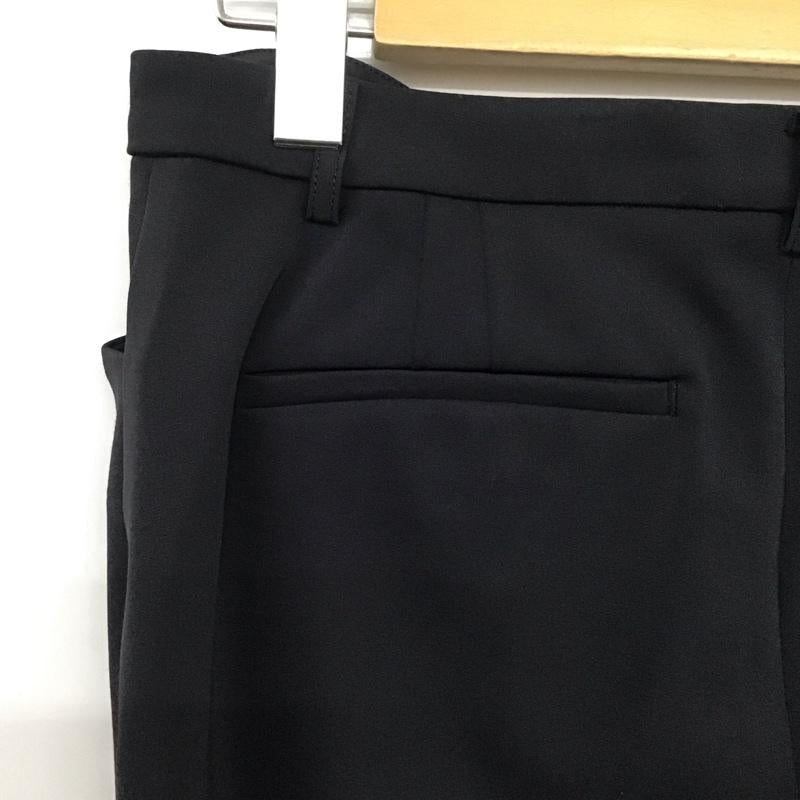 セオリーリュクス theory luxe パンツ スラックス 03-5106455 センタープレス 38 無地 黒 / ブラック /  レディース USED 古着 中古 10133750