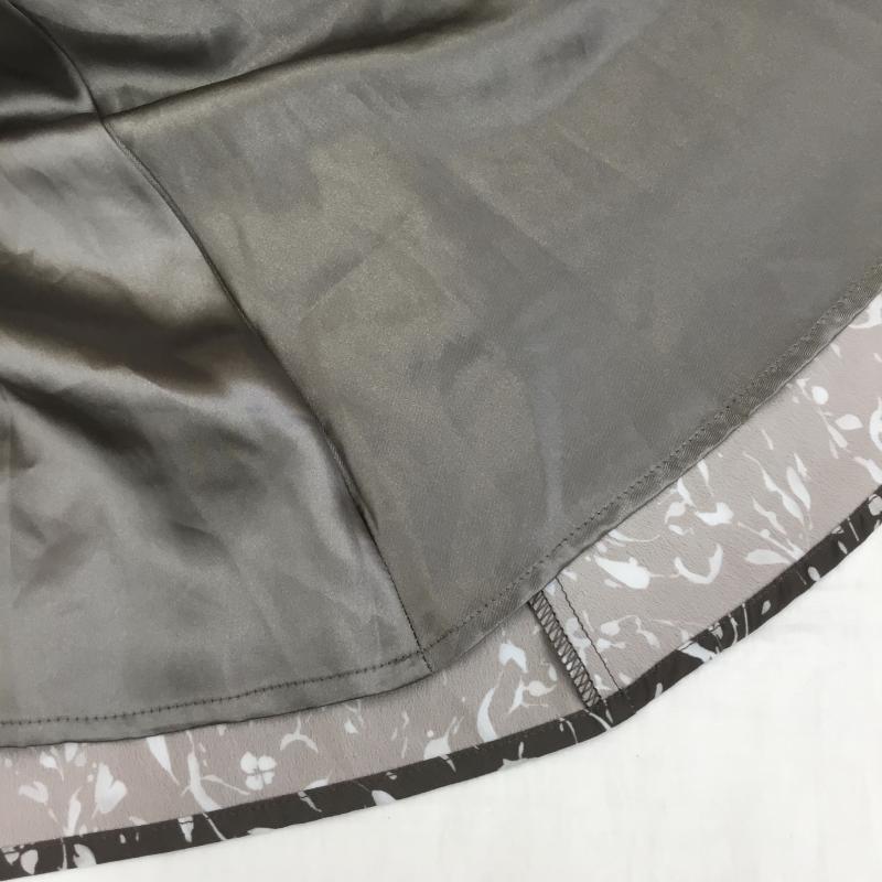 マーキュリーデュオ MERCURYDUO ワンピース ロングスカート S 総柄 茶 / ブラウン / X 白 / ホワイト /  レディース USED 古着 中古 10129975