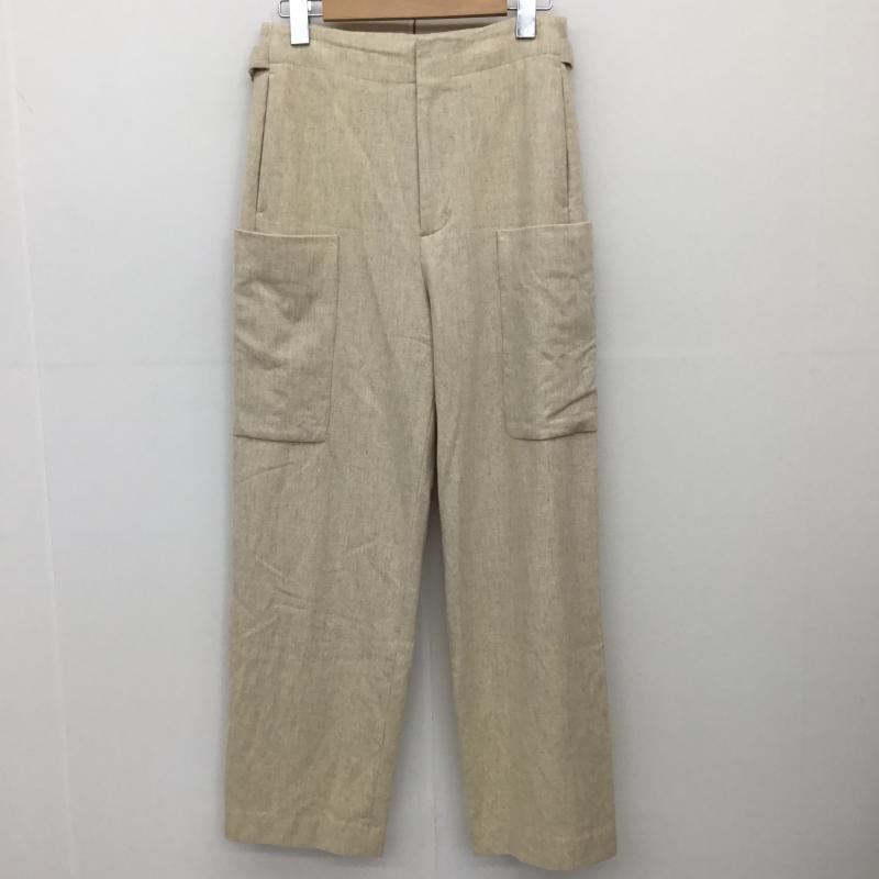 マカフィー MACPHEE パンツ スラックス 34 無地 ベージュ / ベージュ /  レディース USED 古着 中古 10139904