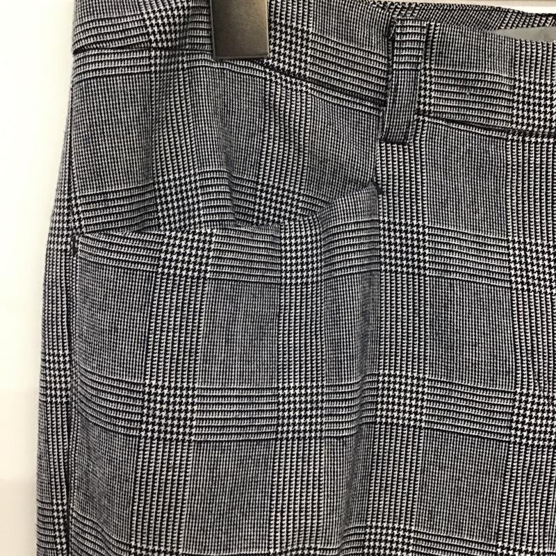 セオリーリュクス theory luxe パンツ スラックス 03-4406420 ウール 38 チェック 紺 / ネイビー / X 白 / ホワイト /  レディース USED 古着 中古 10133749