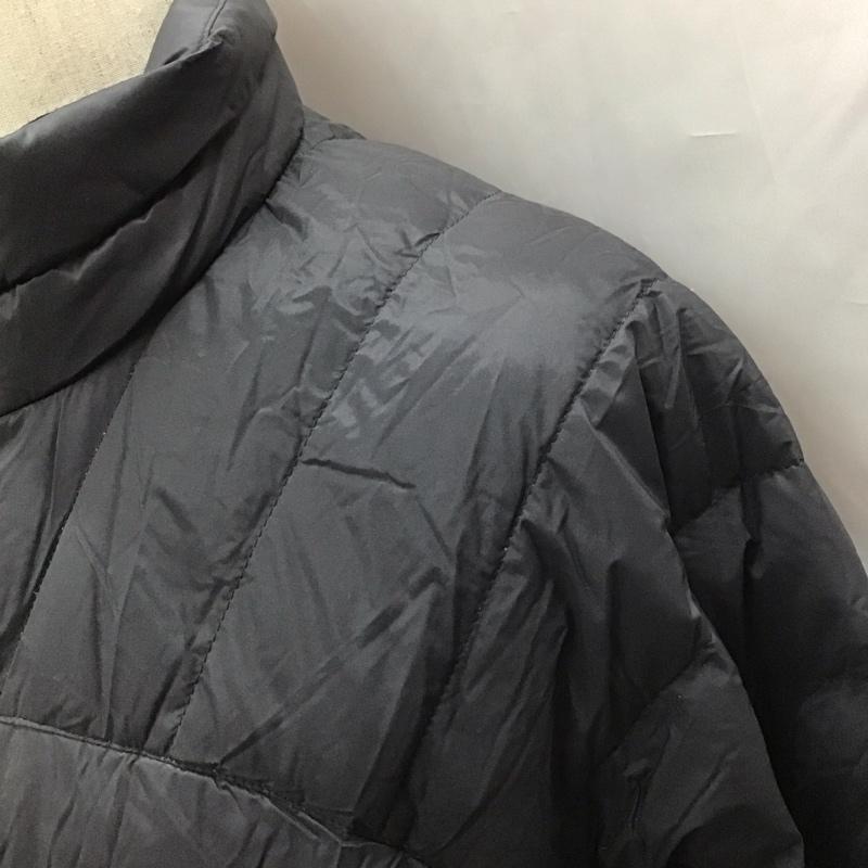 エディーバウアー Eddie Bauer ジャケット、上着 ジャンパー、ブルゾン ジップアップジャケット ジャンパー ジャケット ダウンジャケット アウター M ロゴ、文字 黒 / ブラック /  メンズ USED 古着 中古 10110754