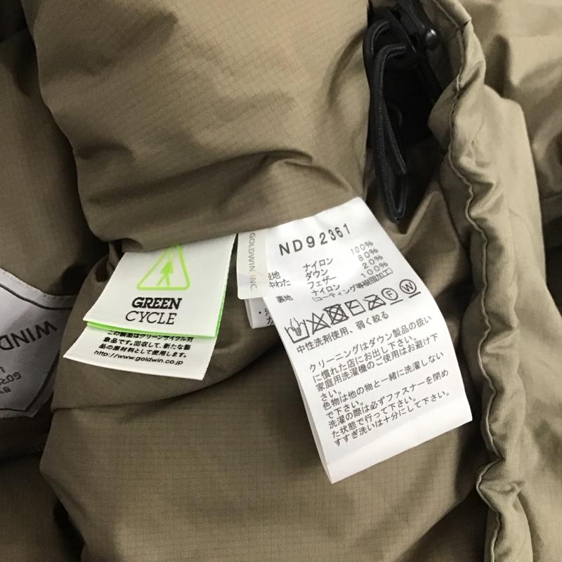 ザノースフェイス THE NORTH FACE コート ダウンコート ND92361 Alteration Sierra Jacket ダウン フェザー XL ロゴ、文字 灰 / グレー /  メンズ USED 古着 中古 10145205