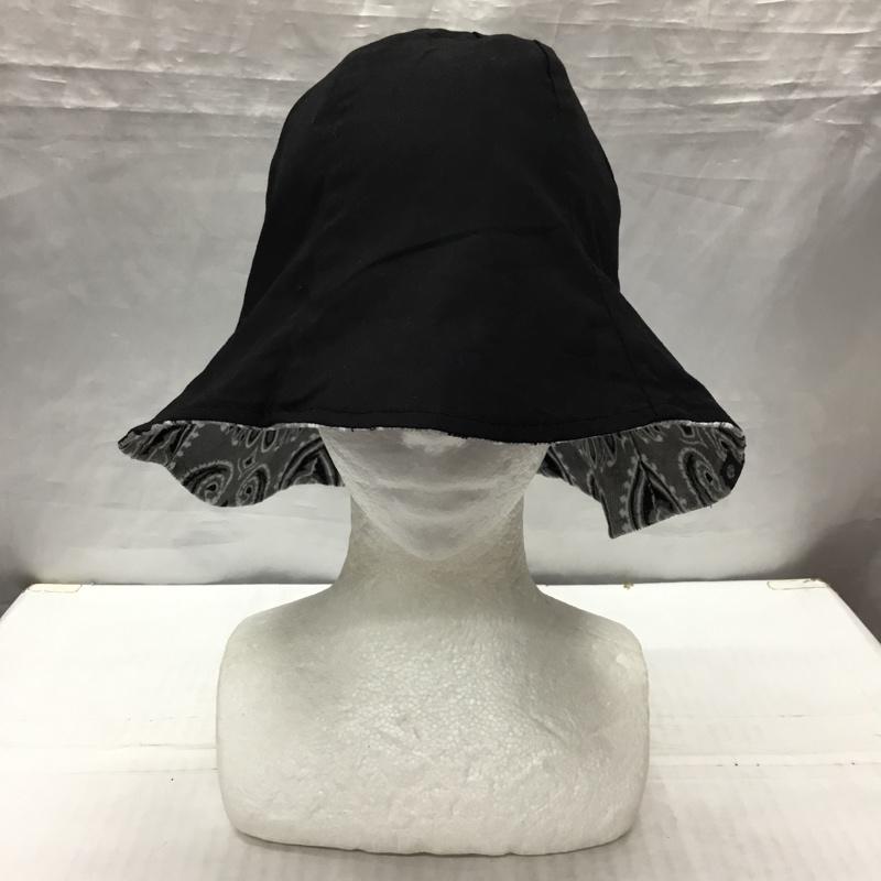 チャレンジャー CHALLENGER 帽子 ハット CLG-AC 023-037 REVERSIBLE BANDANA HAT リバーシブル タグ付き バンダナ柄 灰 / グレー / X 黒 / ブラック /  メンズ USED 古着 中古 10122445