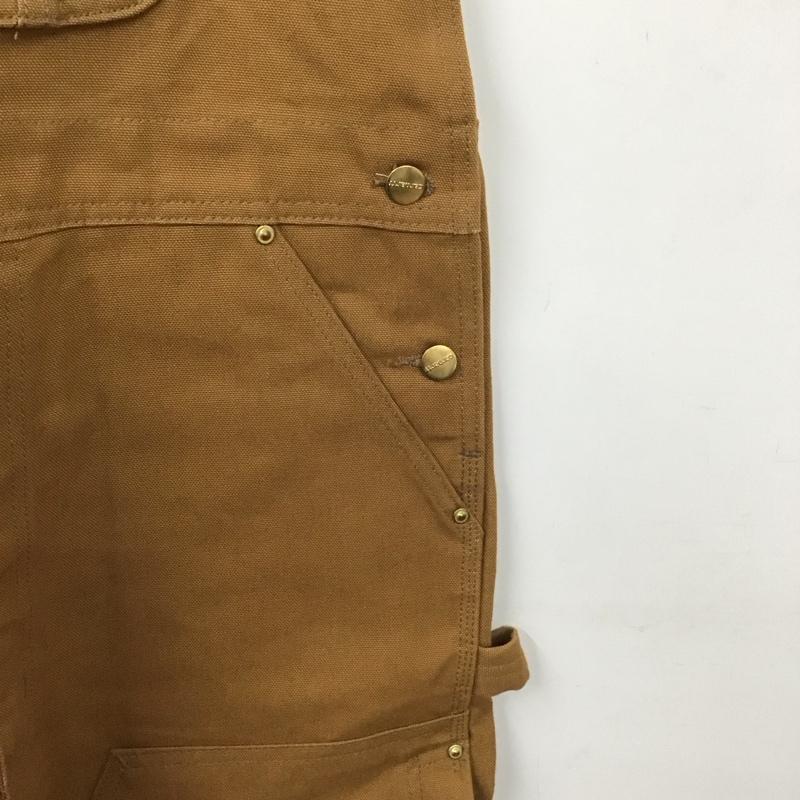 カーハート Carhartt サロペット・オーバーオール サロペット、オーバーオール オーバーオール つなぎ オールインワン ロゴ、文字 ベージュ / ベージュ /  メンズ USED 古着 中古 10137613