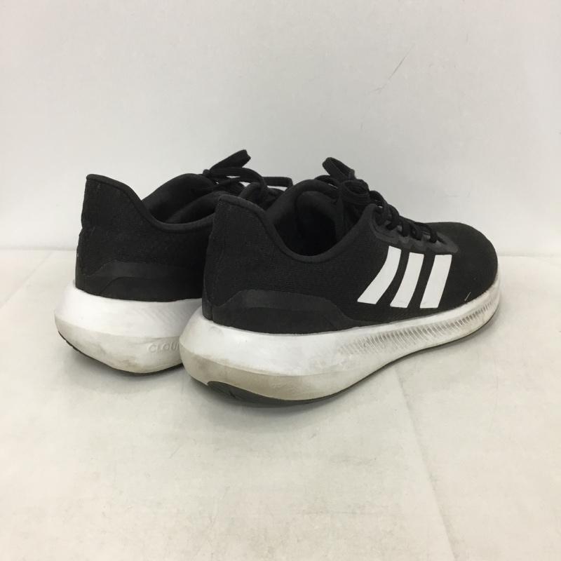 アディダス adidas スニーカー スニーカー HQ3790 CORERUNNER 3 27cm 27.0cm ワンポイント 黒 / ブラック / X 白 / ホワイト /  メンズ USED 古着 中古 10138541