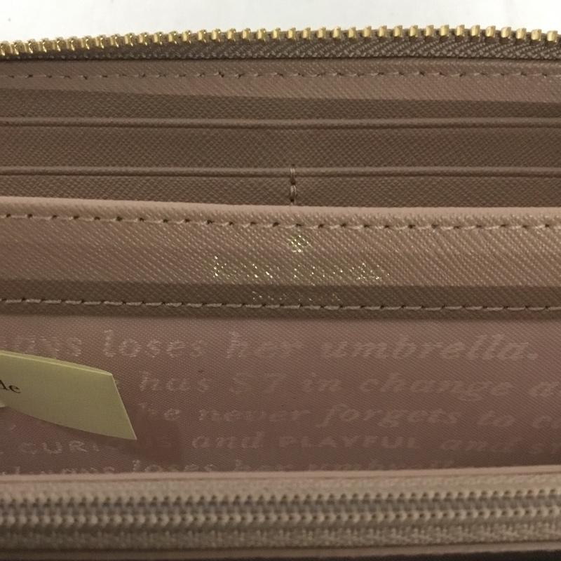 ケイトスペード Kate Spade 財布 長財布 ラウンドファスナー ロングウォレット うさぎ  桃 / ピンク /  レディース USED 古着 中古 10138493