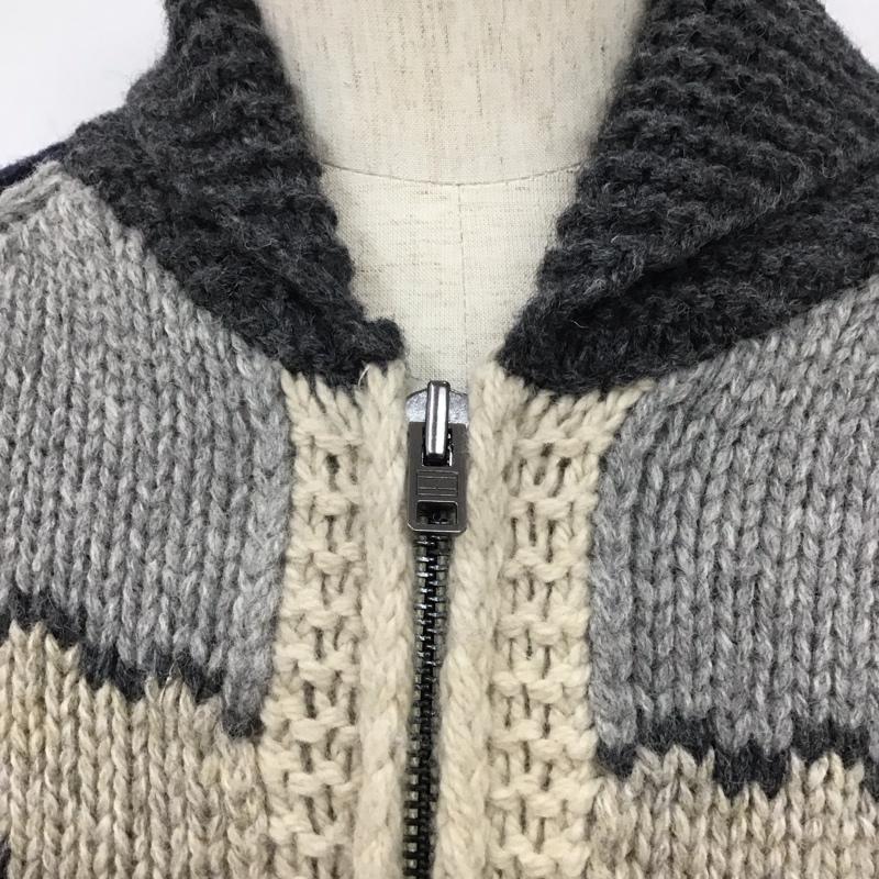 トミーヒルフィガー TOMMY HILFIGER ジャケット、上着 ジャンパー、ブルゾン ジップアップジャケット ニットジャケット アウター カラーニットジャケット M プリント マルチカラー / マルチカラー /  メンズ USED 古着 中古 10108682