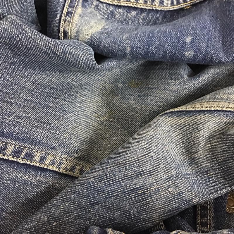 リーバイス Levi s ジャケット、上着 ジャケット、ブレザー デニムジャケット Gジャン アウター 60s 3rd 577 均等V big-e 無地 インディゴ / インディゴ /  メンズ USED 古着 中古 10130091