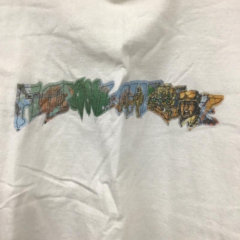 ファッキンオーサム FUCKING AWESOME Tシャツ 半袖 半袖カットソー プリントTシャツ クルーネックカットソー M プリント 白 / ホワイト /  メンズ USED 古着 中古 10130726