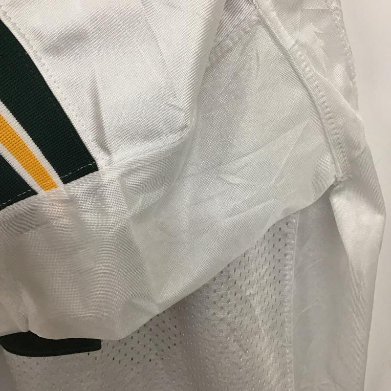 ミッチェルアンドネス Mitchell&Ness Tシャツ 半袖 半袖カットソー プリントTシャツ Vネックカットソー ロゴ、文字 白 / ホワイト /  メンズ USED 古着 中古 10133382